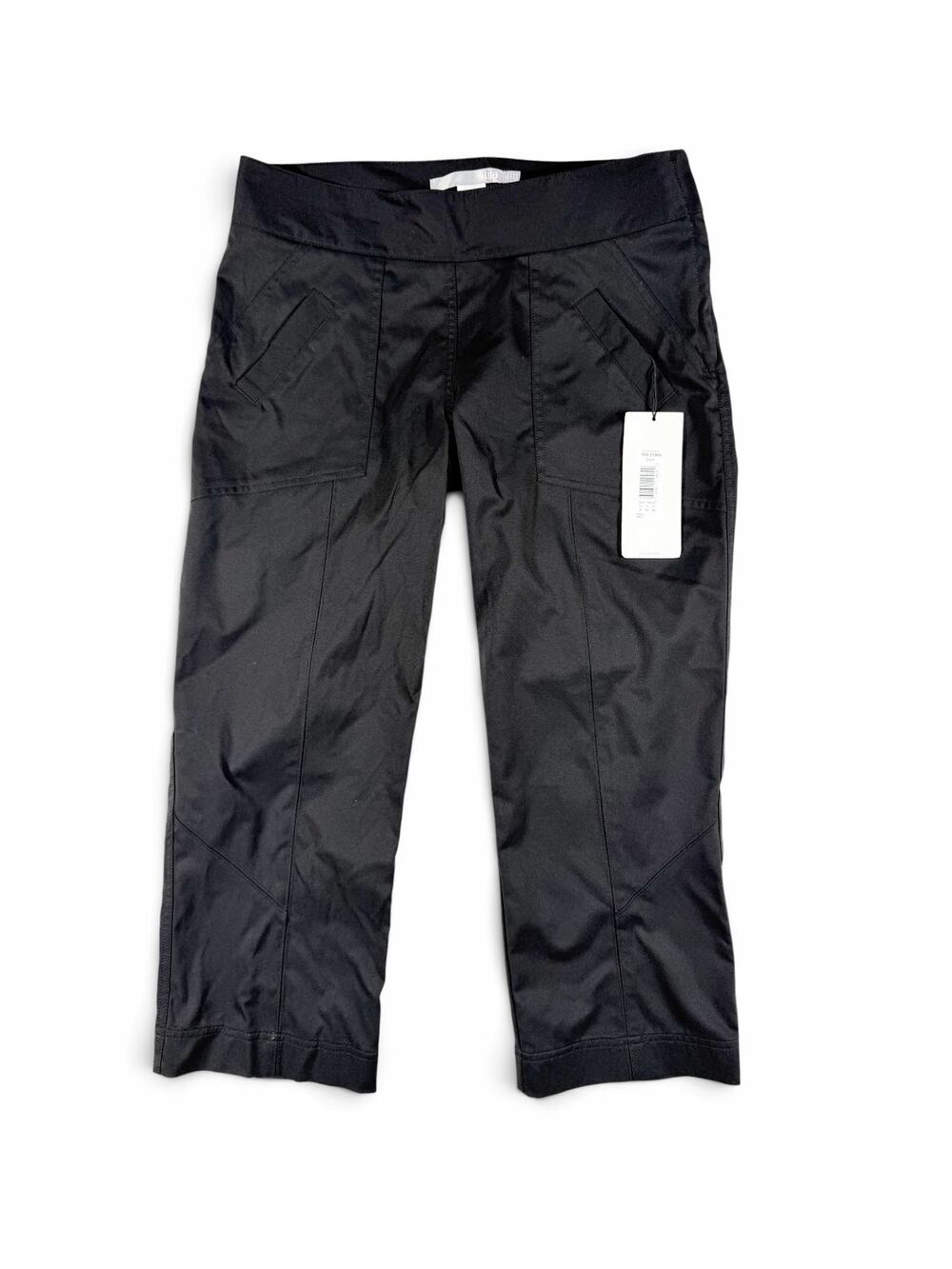 NEW LIJA Cropped Golf Pants Black Performance Stretch Size 6